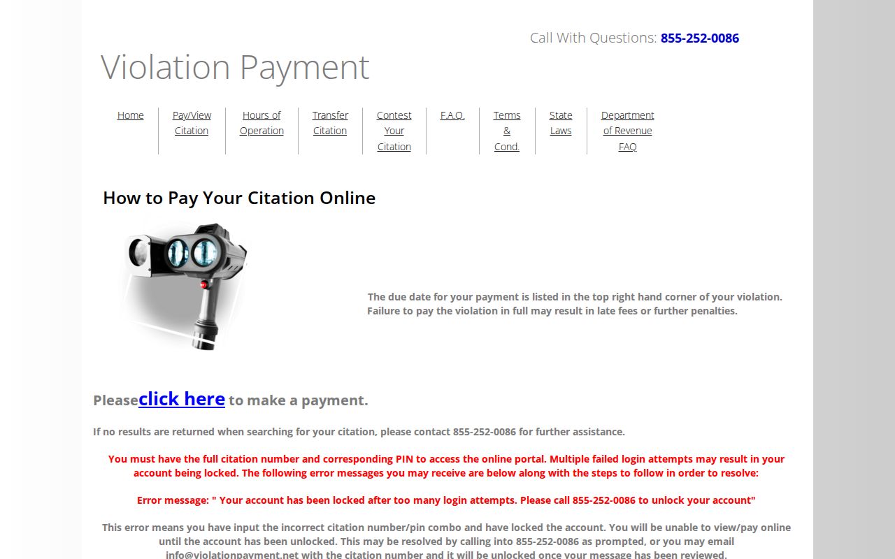 Fairmount court docket speed-camera citation portal